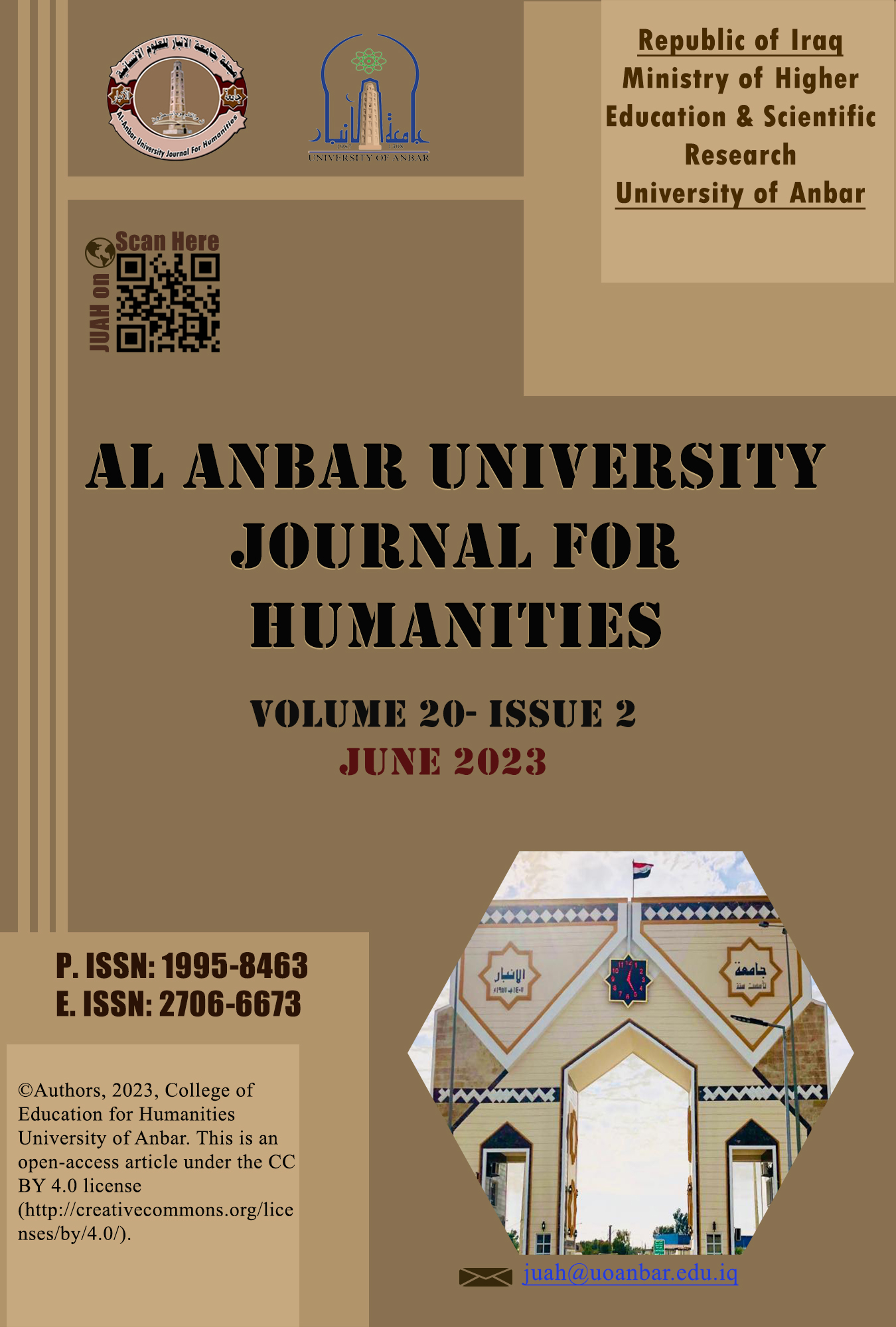 Journal of University of Anbar for Humanities